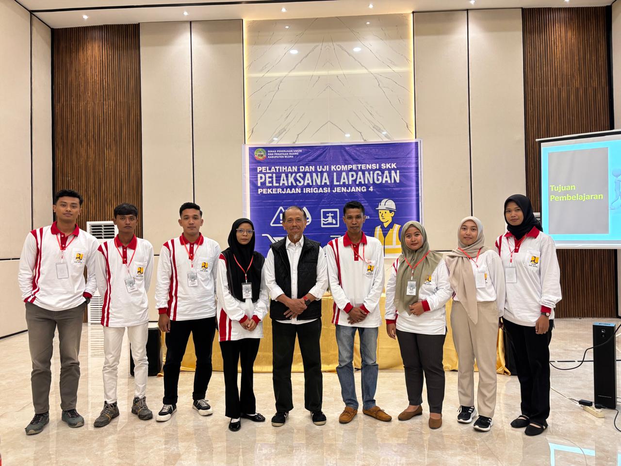 DPUPR Blora Dorong Profesionalisme Tenaga Pelaksana Lapangan Irigasi Melalui Sertifikasi Jenjang 4