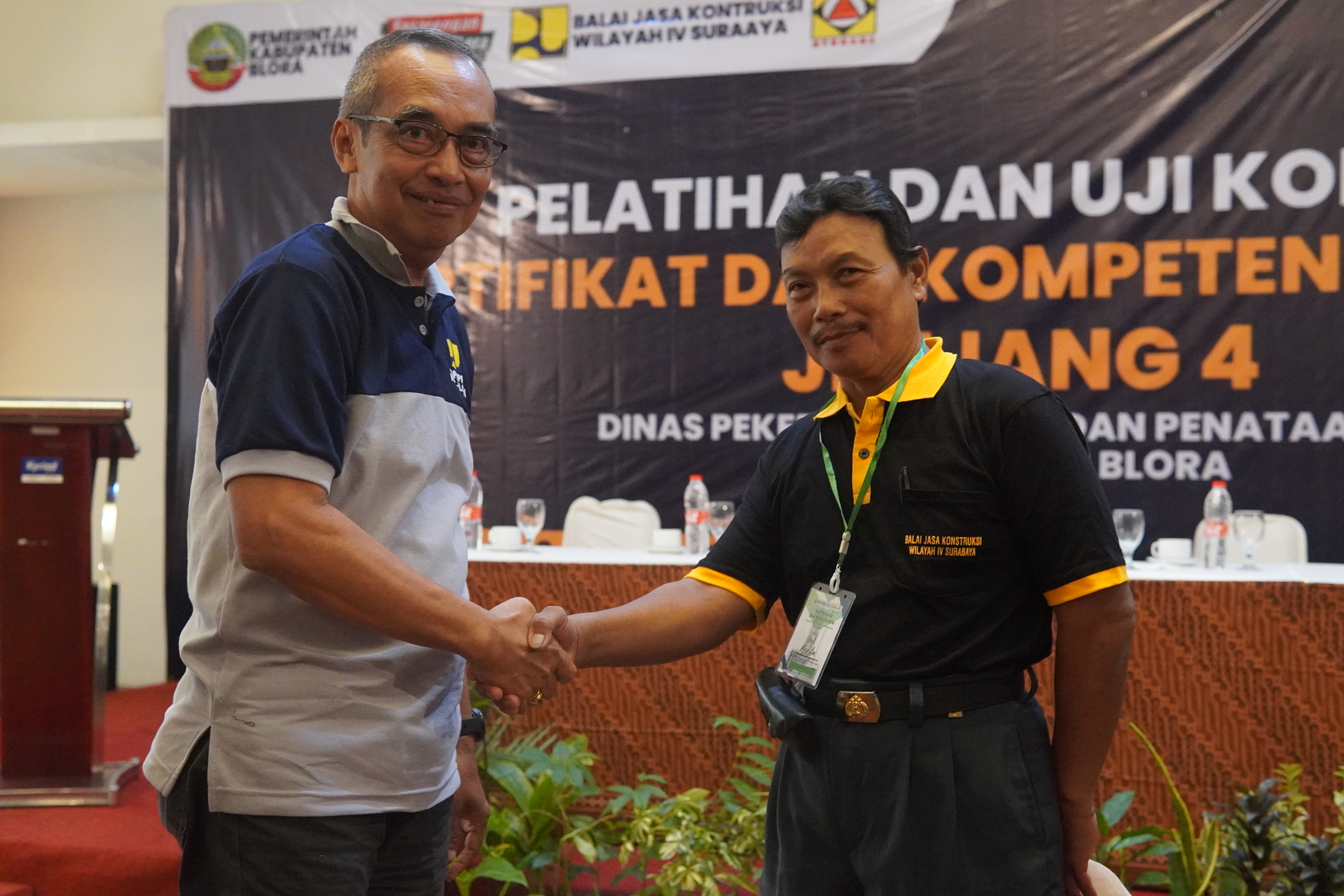 Dinas PUPR Blora Gelar Pelatihan dan Uji Kompetensi SKK Jenjang 4 bagi Tenaga Konstruksi